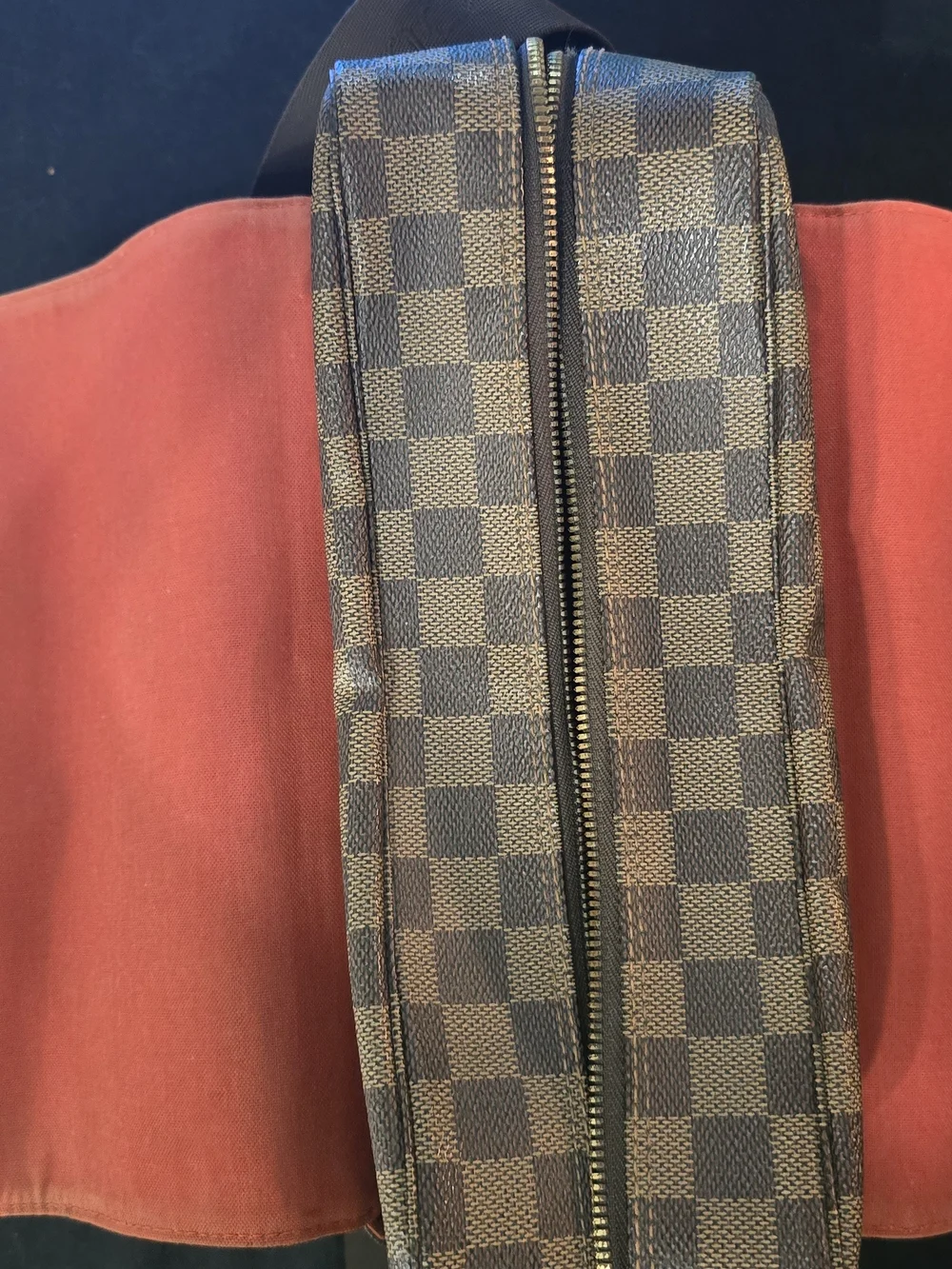 Louis Vuitton Damier Ebene Canvas Messenger Bag